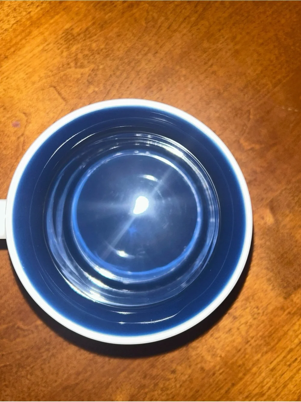 Starbucks Colombia Blue White Gold Ceramic Coffee Mug 2015 discontinued